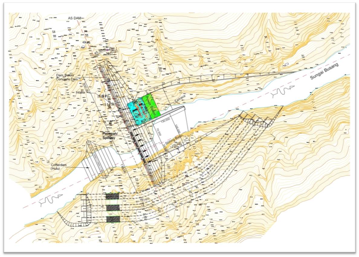 Feasibility Study for Construction of Hydropower - Muara Juloi Dam in Central Kalimantan in Indonesia